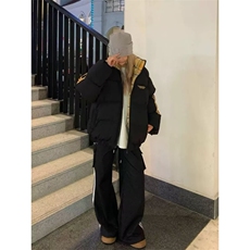 新款冬季棉衣运动保暖面包服休闲潮牌帅气外套棉服-MY27-网图，男装棉衣，星座1002-2