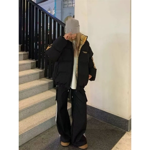 新款冬季棉衣运动保暖面包服休闲潮牌帅气外套棉服-MY27-网图图片
