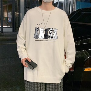 M67100-P45加绒款-P65圆领毛衣男大码针织衫男毛线衣线衫，男装针织衫/毛衣，电商A040