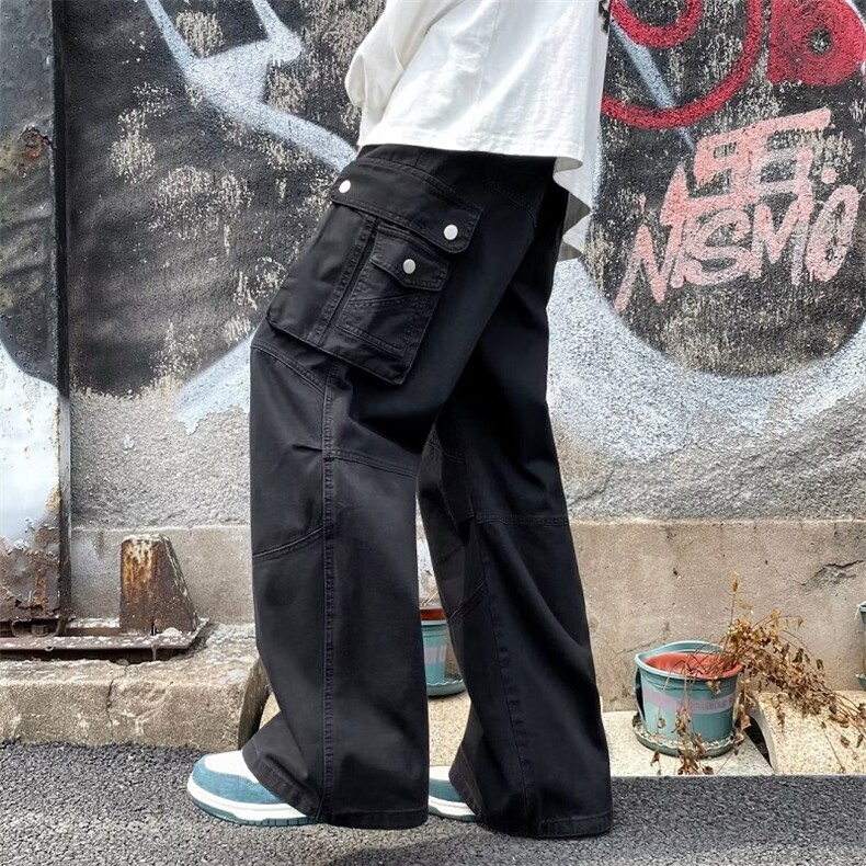 流行男印花原宿潮流九分裤休闲裤潮时尚潮牌宽松型ins秋季新款潮,男装休闲裤,星座716-4