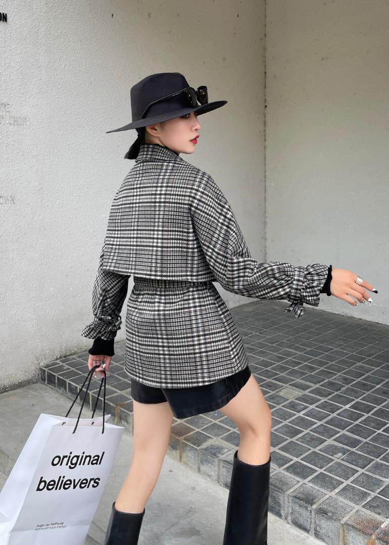 （现货）半大风衣，女装风衣，伊娜蕾尔