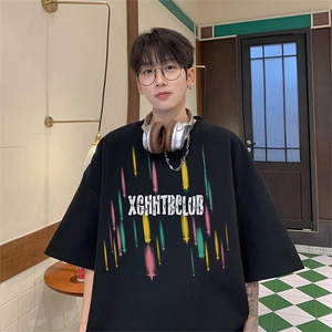 得物抖音直播短袖T重磅280克TB4316批28纯棉220克T4316P20控38图片