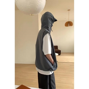 B225-W8654-P63-X79-美式工装马甲男装机能日系马甲图片