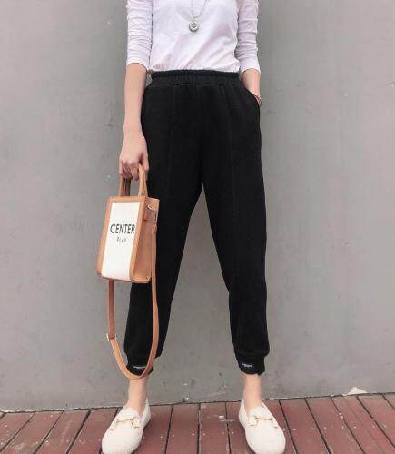 双标哈伦裤，女装，1+1 MAIN ROAD