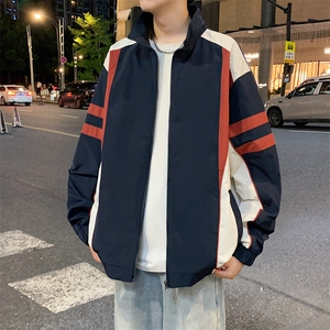 美式bomber复古飞行夹克男女高街cleanfit潮牌翻领JK01537-P73图片