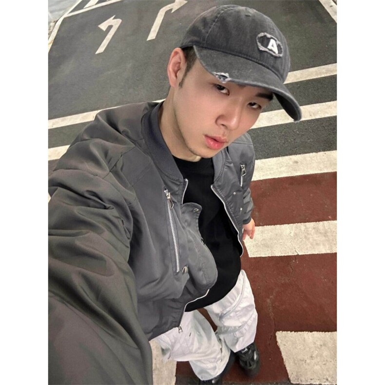 美式高街春秋拉链工装棒球服外套男宽松夹克上衣JK012,男装夹克,星座208-5