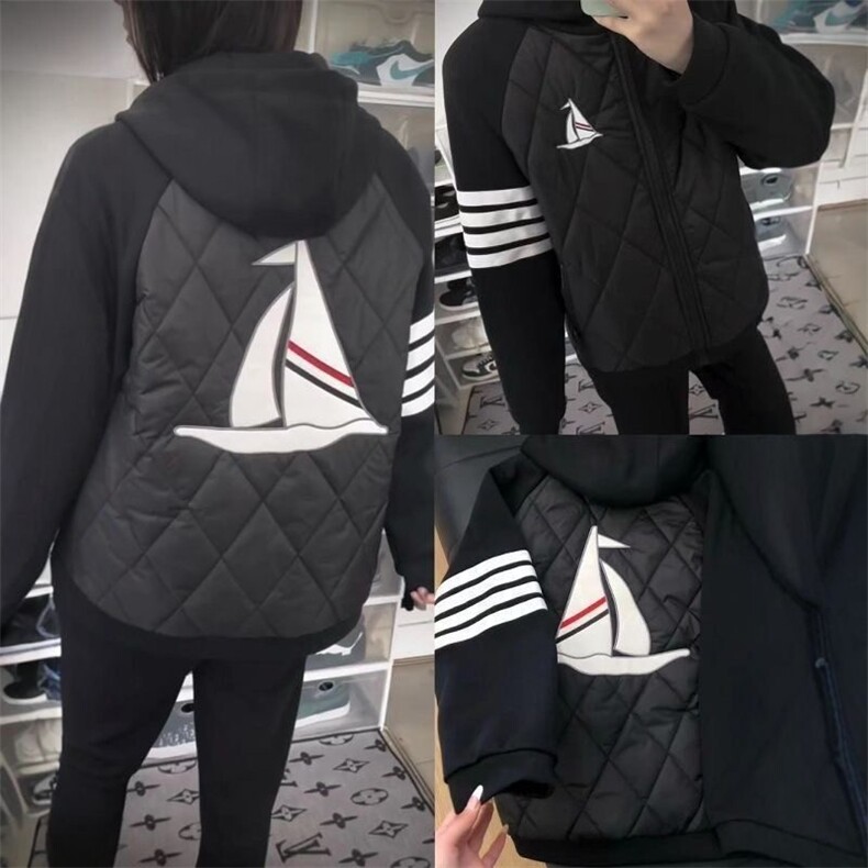 网络图现货连帽棉服刺绣潮牌宽松飞行员夹克棉衣外套RX88-P75,男装夹克,星座1005-4