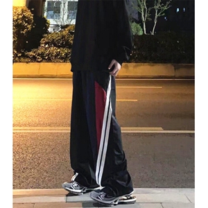 春秋文艺新款时尚都市宽松型长裤休闲裤运动裤男 KG05图片