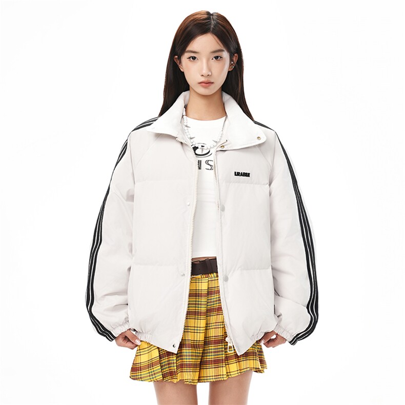 90白鸭绒简约立领外套纯色加厚羽绒服225-2-Y212-P235控318,男装羽绒服,星座225-2