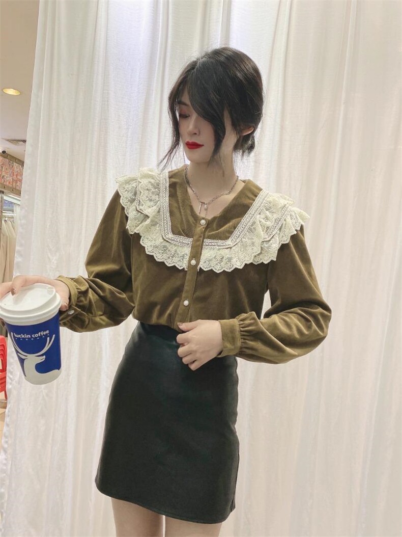 加绒丝绒小衫百塔款。，其它，时尚秀衣阁