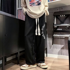 218-1-P40-M18247新款时尚休闲潮男百搭鹿皮绒休闲裤，男装休闲裤，四季星座218-1