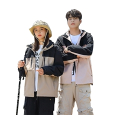 秋季爆情侣款户外冲锋衣防水防风外套高品户外潮流外套5108-P55，男装夹克，星座1403A