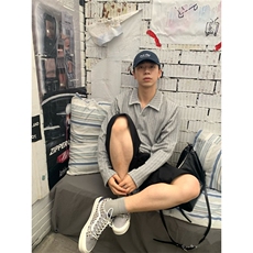 【网图】手缝线麦穗纹Polo卫衣男秋装美式老钱风长袖T恤TX223-P30，男装T恤，电商C213(原B265)