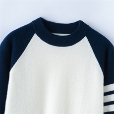 春秋冬男女通用12针TB半高2025新款，童装儿童羊绒衫，奥赛羊绒童装