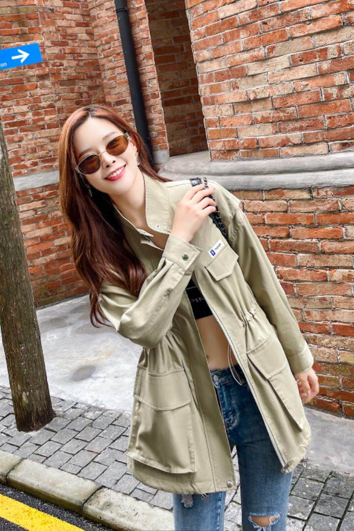 风衣外套，女装风衣，玉璟晞