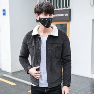 18冬青年男款精致灯芯绒夹克棉衣潮流男装714-1-M04潮MD图片