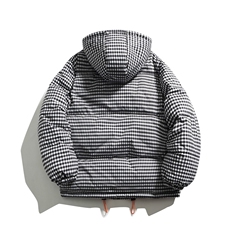 2025冬装加厚棉衣男女棉服连帽面包服棉袄外套3332-P100控148，男装棉衣，星座207