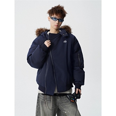 有90绒报告可拆卸毛领羽绒服派克服标90绒78197P268控428，男装羽绒服，星座226-1