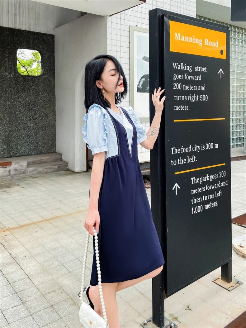 夏季连衣裙，女装连衣裙，依姐衣妹