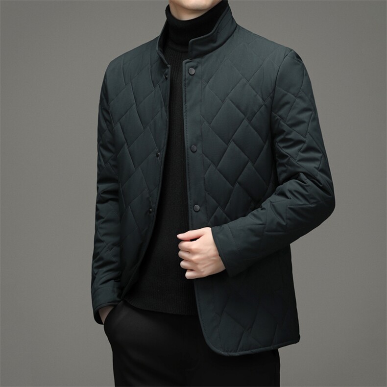 冬季棉衣男外套立领中年男士保暖棉服爸爸冬装外套ZL18108-P175,男装棉衣,电商B212（原钱塘6029）
