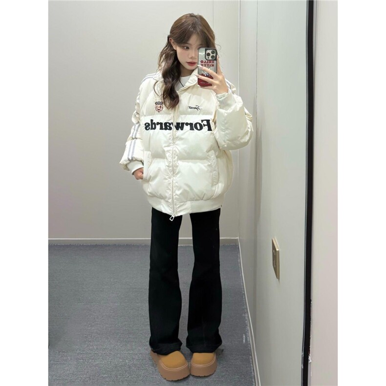 冬季立领棉衣外套男女加厚宽松保暖面包服外套MF8090-P88,男装棉衣,星座208-5