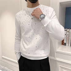 男士秋冬新款满天星潮流时尚修身韩版社会青年MY0849-P53，男装针织衫/毛衣，星座308B-2