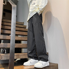 8XL-M户外冲锋裤男款大码防风防水登山机能直筒裤KZ013P50加绒60，男装卫衣，电商B312