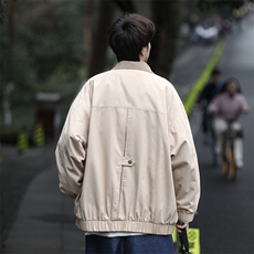 春季新款CD2055-TP80118日系青少年夹克男生贴标休闲外套，男装夹克，电商A102