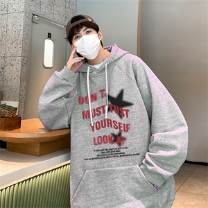 已注册港风重磅华棉得物抖音直播高品质宽松休闲连帽卫衣W5033P40图片