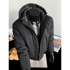 冬季冲锋棉衣男加厚加棉户外棉服棉袄连帽刺绣潮A266-MY8011-P75图片