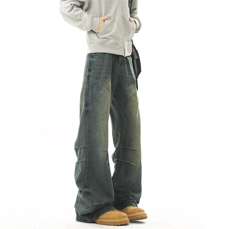 《现货主推》个性牛仔裤GXX23-P65控88，男装牛仔裤，电商C303