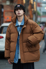 现货一万抖音直播大牛仔假两件大码棉衣情侣棉服8218P118，男装棉衣，电商A030