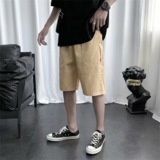 男春季休闲裤纯色短裤D0001P23，男装休闲裤，星座1116-2