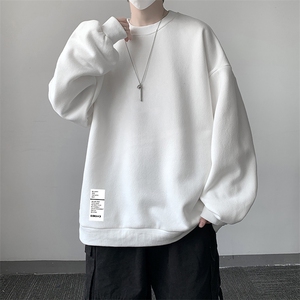 圆领卫衣男大码加厚加绒长袖t恤男S6045-P28 加绒款-P33图片