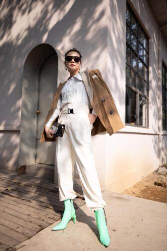 设计，延续如潮的裤子品类，?简约百搭上衣加持更多精彩，女装，cela