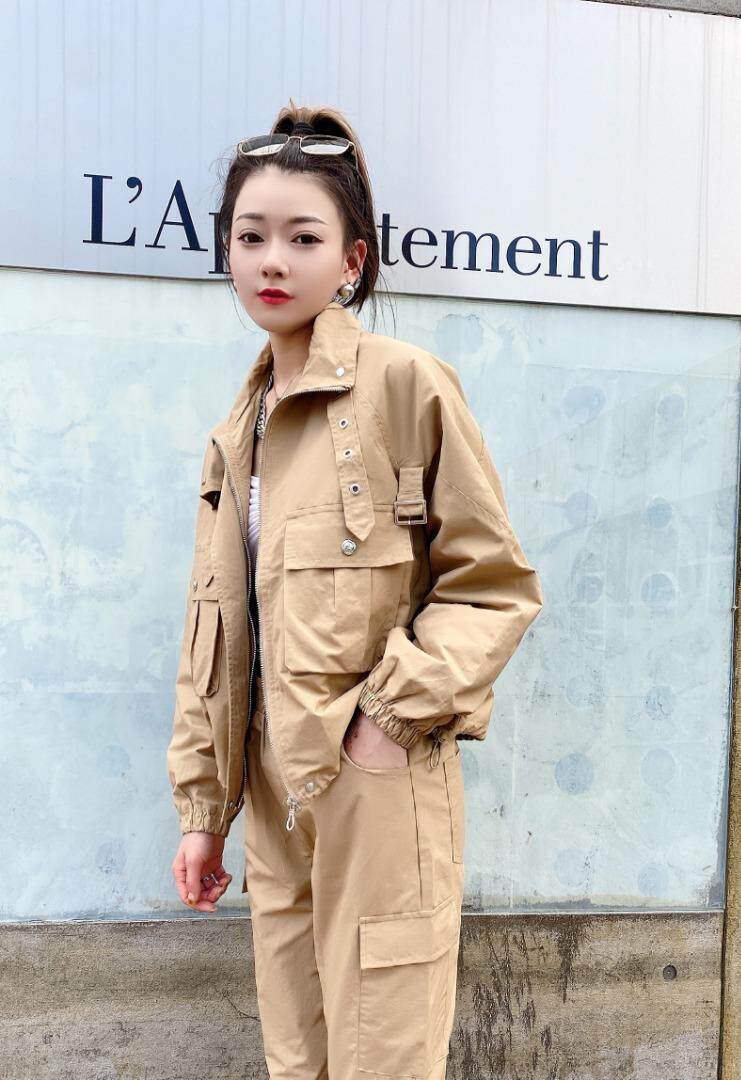 秋季机车风套装，女装职业装，帝瀛 DY