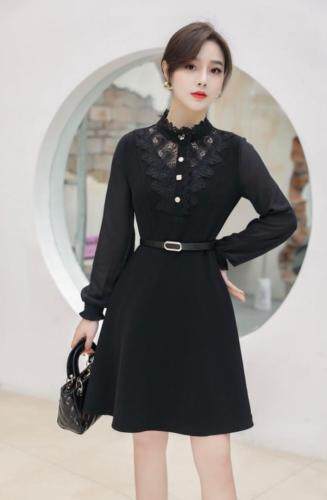 春季英伦风连衣裙，女装连衣裙，千禧宏运