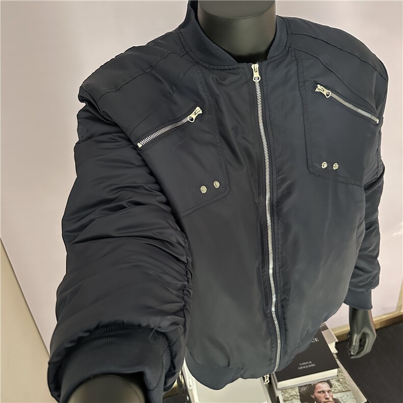 现货拉链棒球服棉衣棉袄宽松休闲外套M6102-P95,男装棉衣,星座1109-4