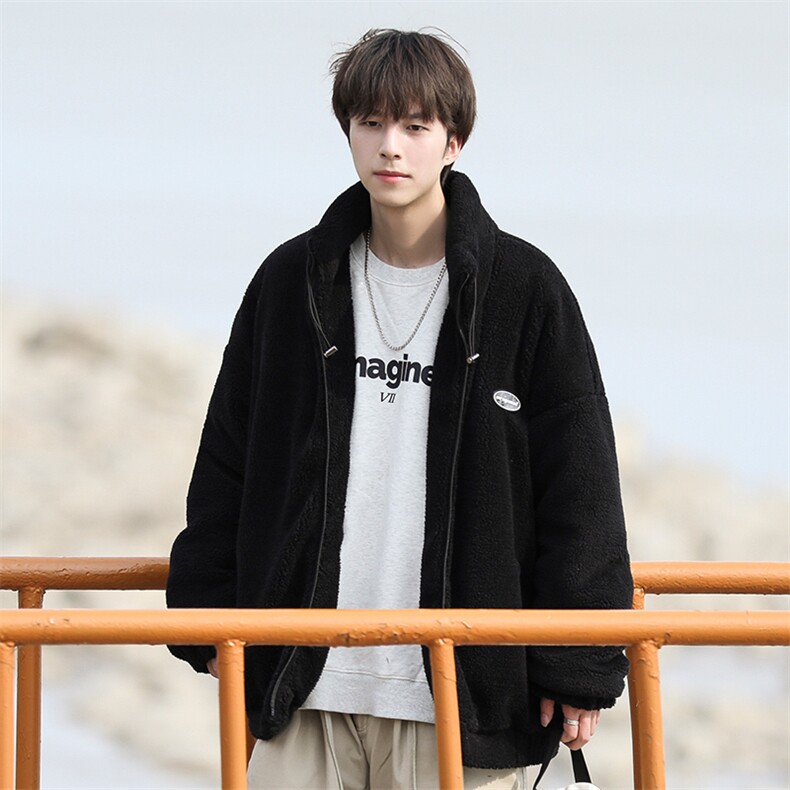 主推款羊羔毛加厚棉衣外套102P110,男装棉衣,电商A309