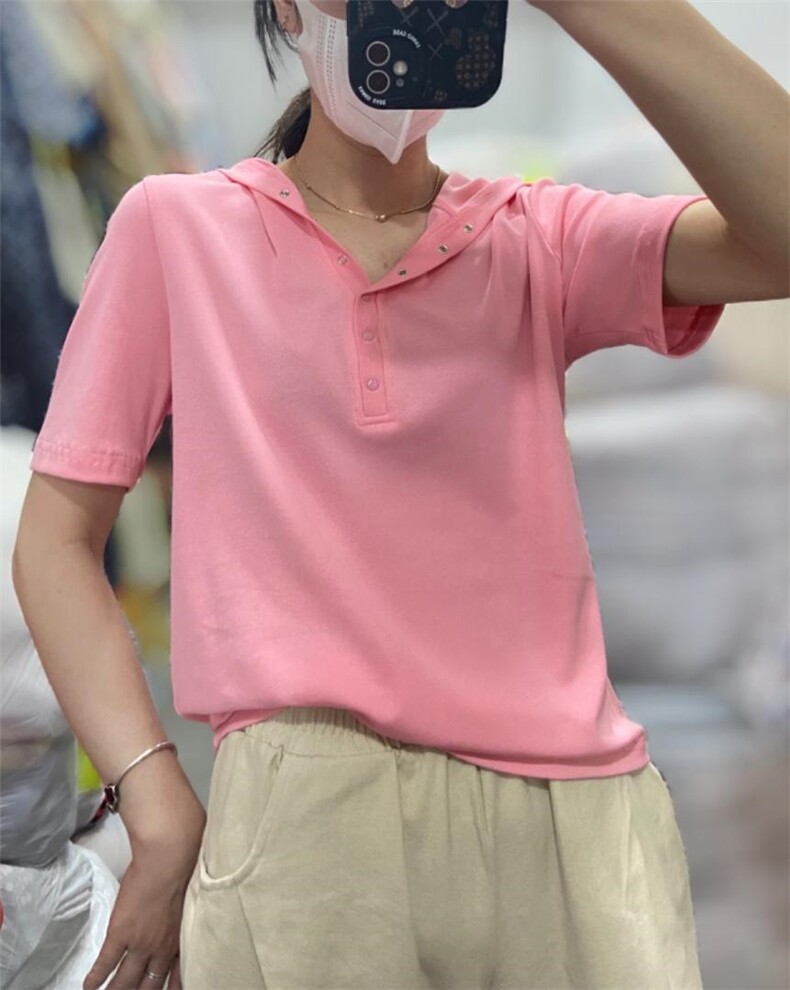 9158连帽短袖，其它，著朴