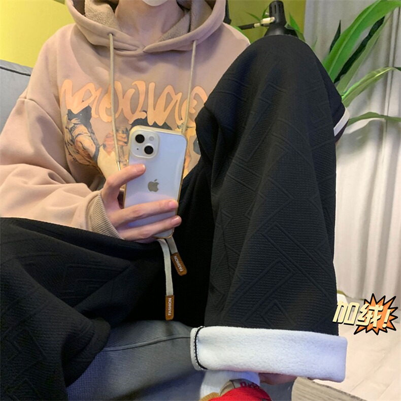 XZ616冬季新款加绒加厚提花提花面料休闲裤TY429P65控78,男装休闲裤,星座512A（原616）