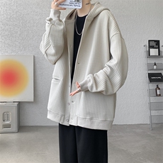 M~8XL加厚高品质夹克类目卫衣加肥大码连帽重磅开衫外套KS2102P80，男装夹克，电商B238