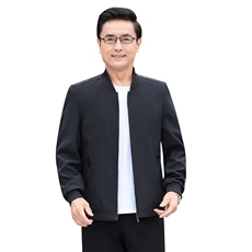 夹克外套春季男士新款休闲春装中老年男士纯色上衣服装运动服男装，男装夹克，电商B212（原钱塘6029）