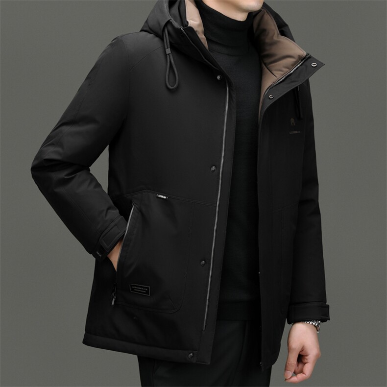 DF31835钱塘2020-2时尚休闲有帽百搭简约中年男士羽绒服P285,男装羽绒服,钱塘207-2
