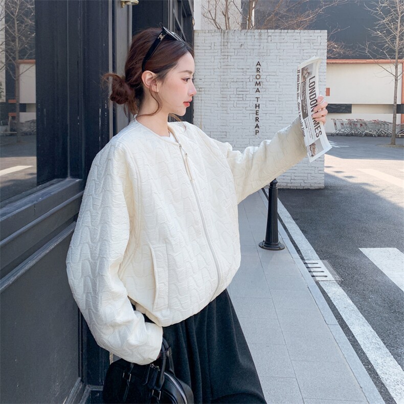 有货肌理感简约小外套2c198-6825-P155K248,女装短外套,2C198