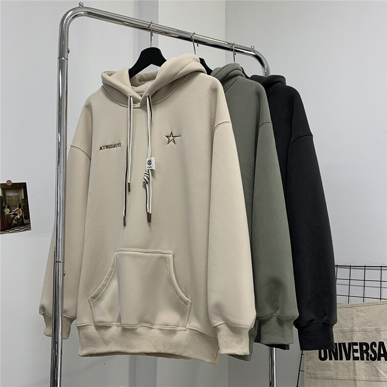 秋冬刺绣卫衣上衣加绒加厚D329-QM637-P65-控88,男装卫衣,电商D329