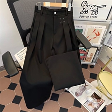 2025新款立体解构垂感阔腿西裤直筒休闲拖地潮流现货K8351-P37，男装休闲裤，星座512-3