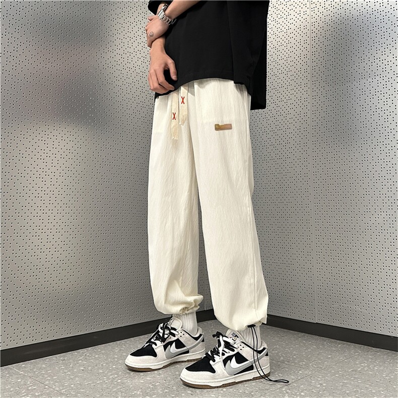 2023潮青春流行时尚潮牌休闲裤男文艺宽松型日系ins长裤K6368-P28,男装休闲裤,星座512-3