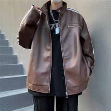 PU皮夹克美式秋冬季新款外套J8231P65，男装夹克，星座1116-2