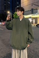 秋季新款飞行员夹克男宽松二开棒球服DSA157B-JK7860-特P60，男装夹克，电商A157B